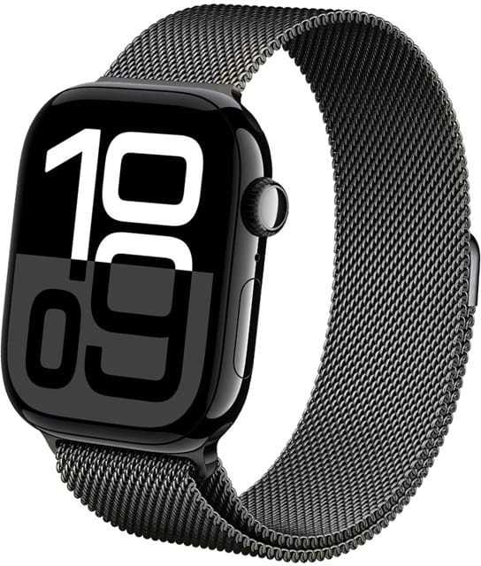 CRONG Apple Watch Milano steel strap, 38/40/41/42 mm, grey