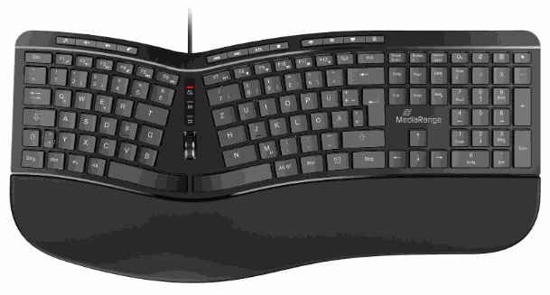 MediaRange ergon. Multimedia keyboard 124 Ta