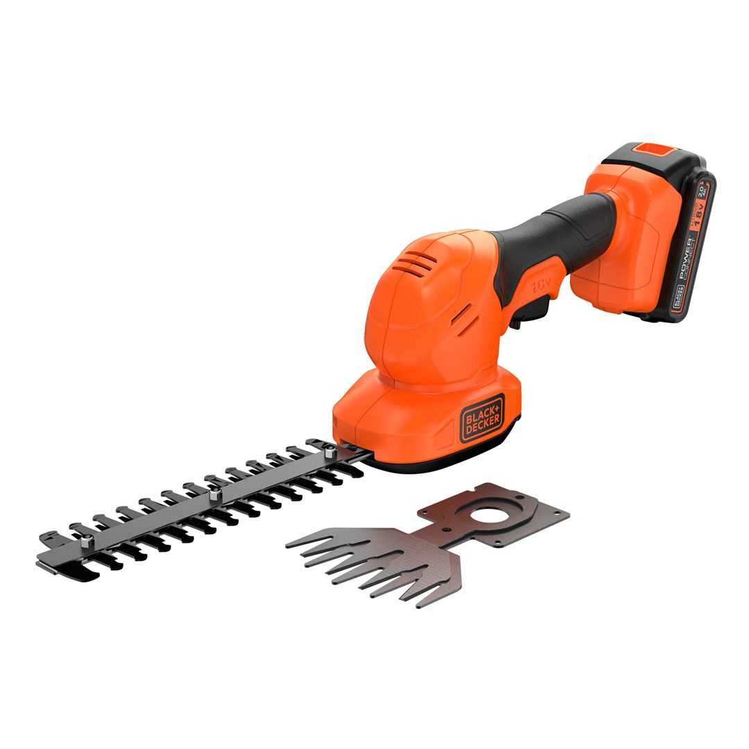 Black AND amp;Decker Cordless shears BCSS18D1-QW 20 cm