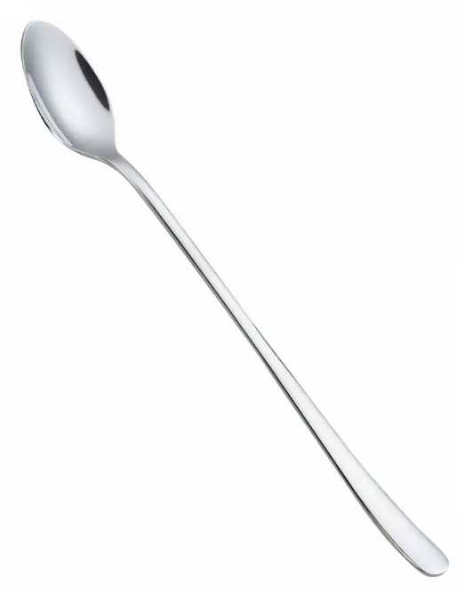 KingHoff COMPLETE SET OF LONG COFFEE SPOONS, 6-PIECE, SHINE, KH-134