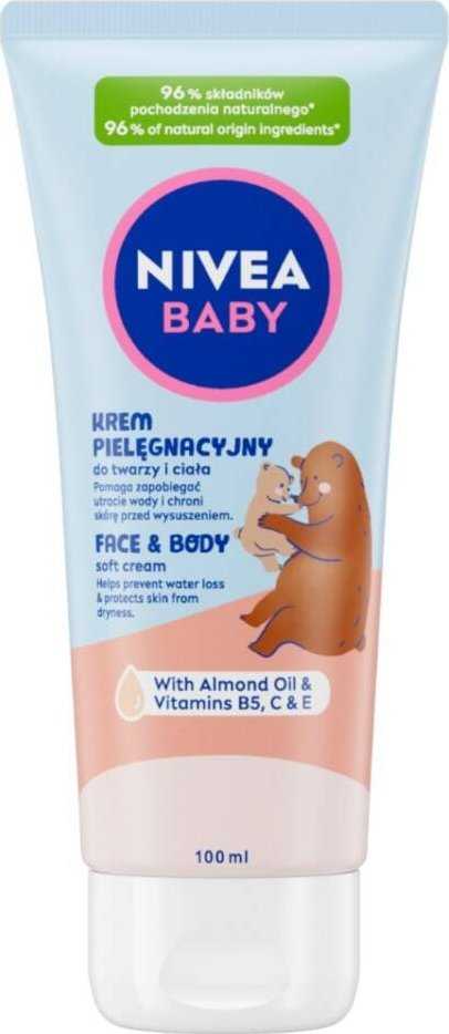 Nivea 6693949 Baby care cream for face and body 100ml