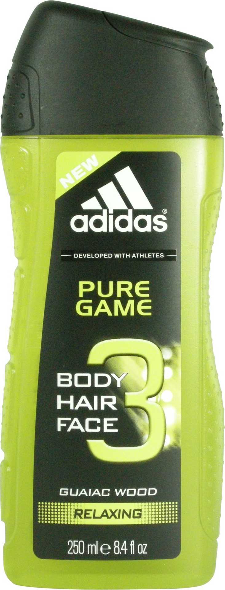Adidas Pure Game 2-in-1 Shower Gel and Shampoo 250ml