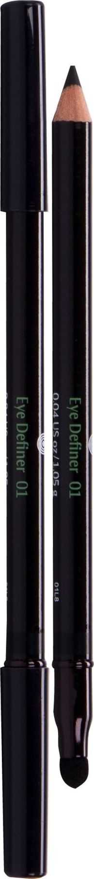 Dr. Hauschka Kajal Eye Definer - 2in1 Eye Pencil 1.15 g 01 Black