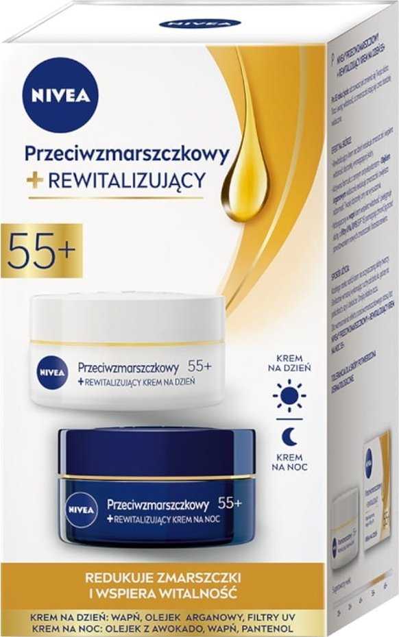 Nivea 6710960 Anti-wrinkle + modeling night cream 55+ 50ml +