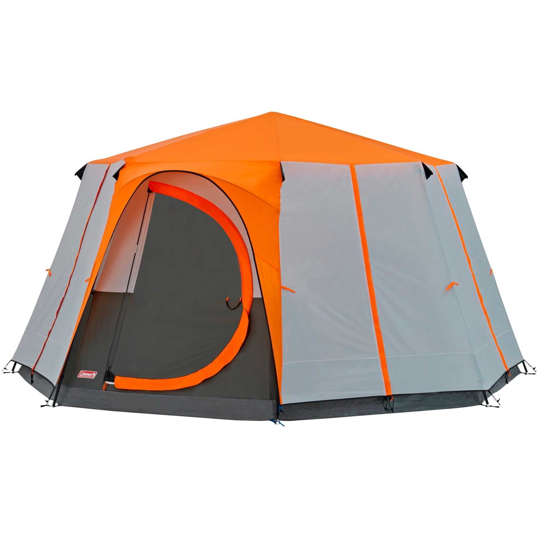 Coleman Octagonal Dome Tent 8 Orange