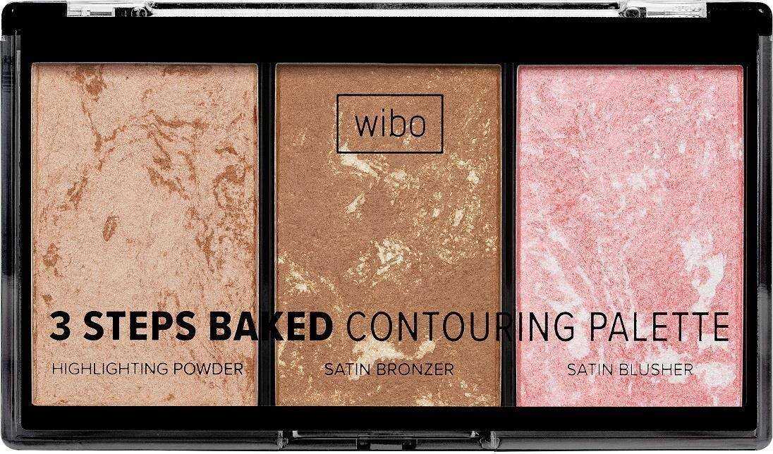 Wibo 3 Steps Baked Contouring Palette 10g