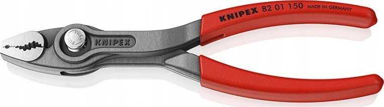 Knipex TwinGrip front gripping pliers, red, 150mm length