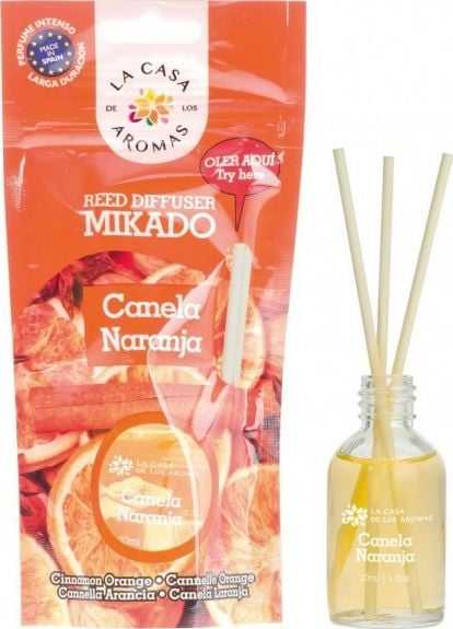 La Casa de los Aromas cinnamon Orange scented oil with sticks