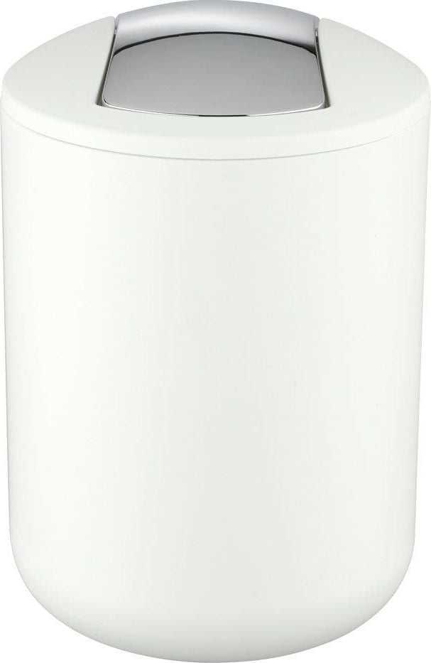 Wenko 2L white swing bin (5734)