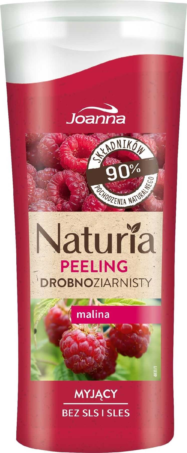 Joanna Naturia Fine-Grained Body Scrub Raspberry 100g