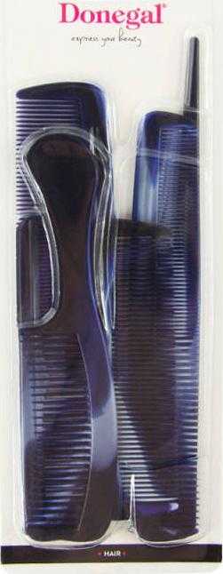 Donegal Hair comb (1516) 1op.-6pcs