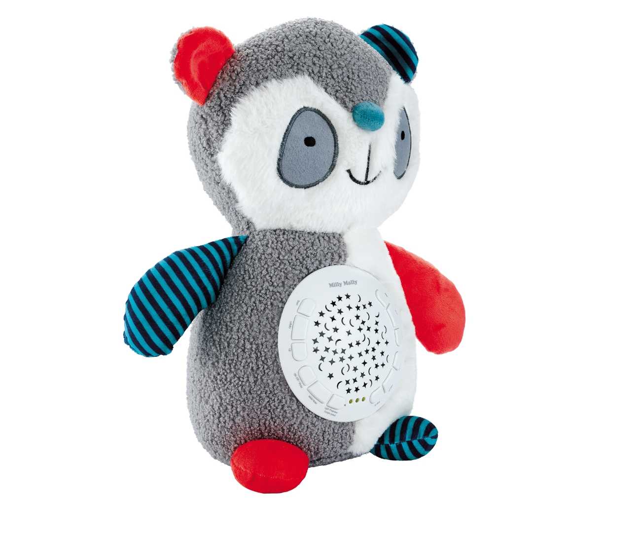 Milly Mally 7654494 Milly Panda Plush Toy with Projector