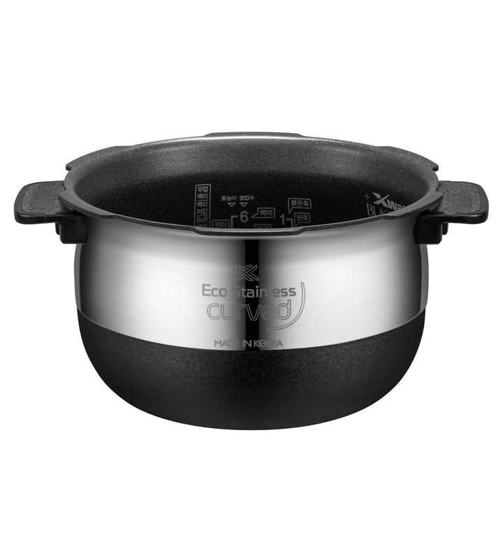 Lalique Cuckoo IH Twin Pressure Master Chef rice cooker (white/silver)