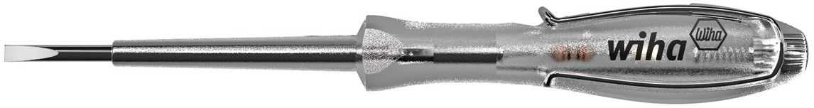 wiha 34745 Voltage Tester Screwdriver, Silver, 110-250V AC (4745)