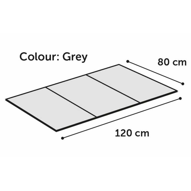 FLAMINGO Absorbent pet mat "FRESK DROP GREY" XXL 120x80 cm 52
