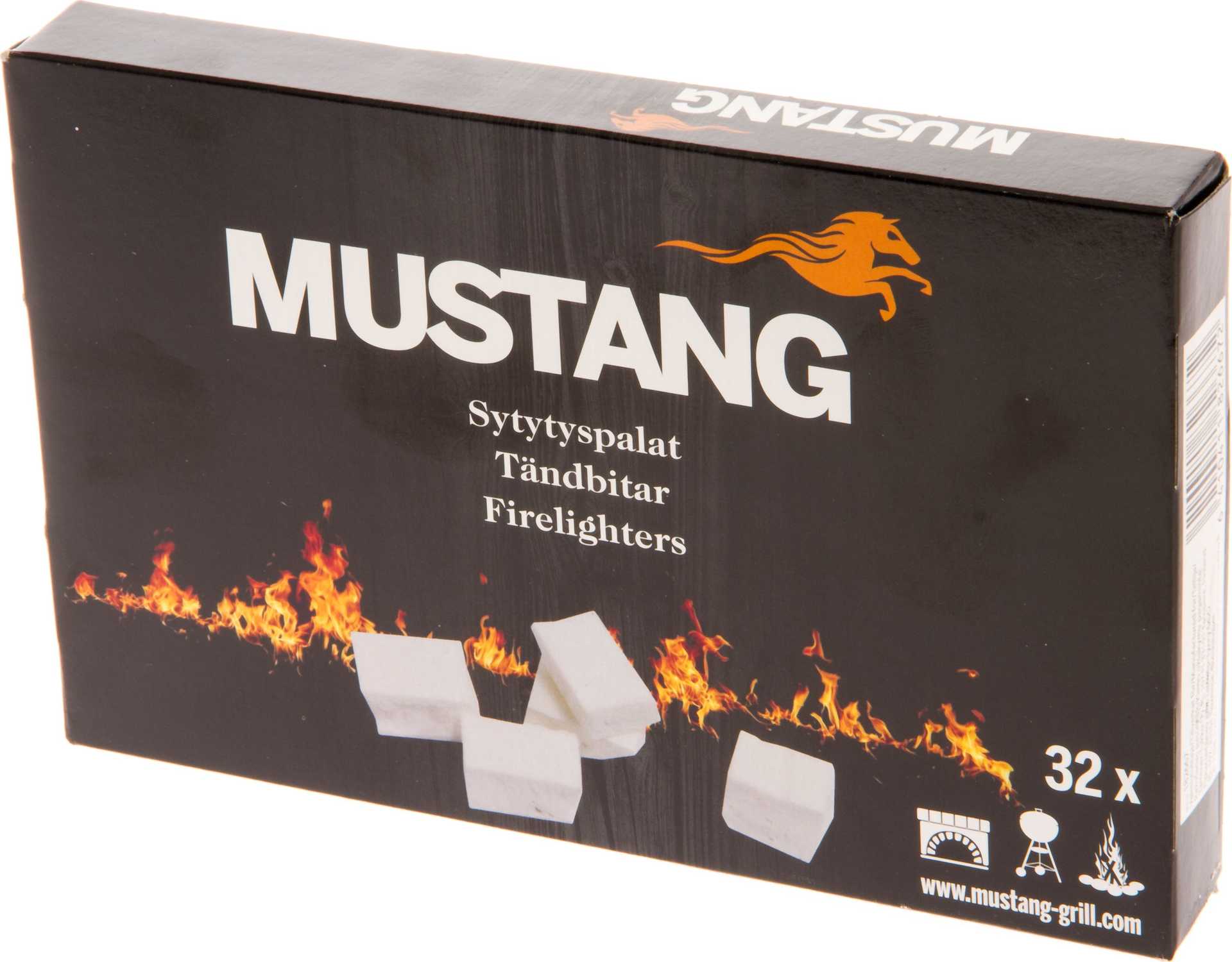 Mustang 32 pieces of kindling.