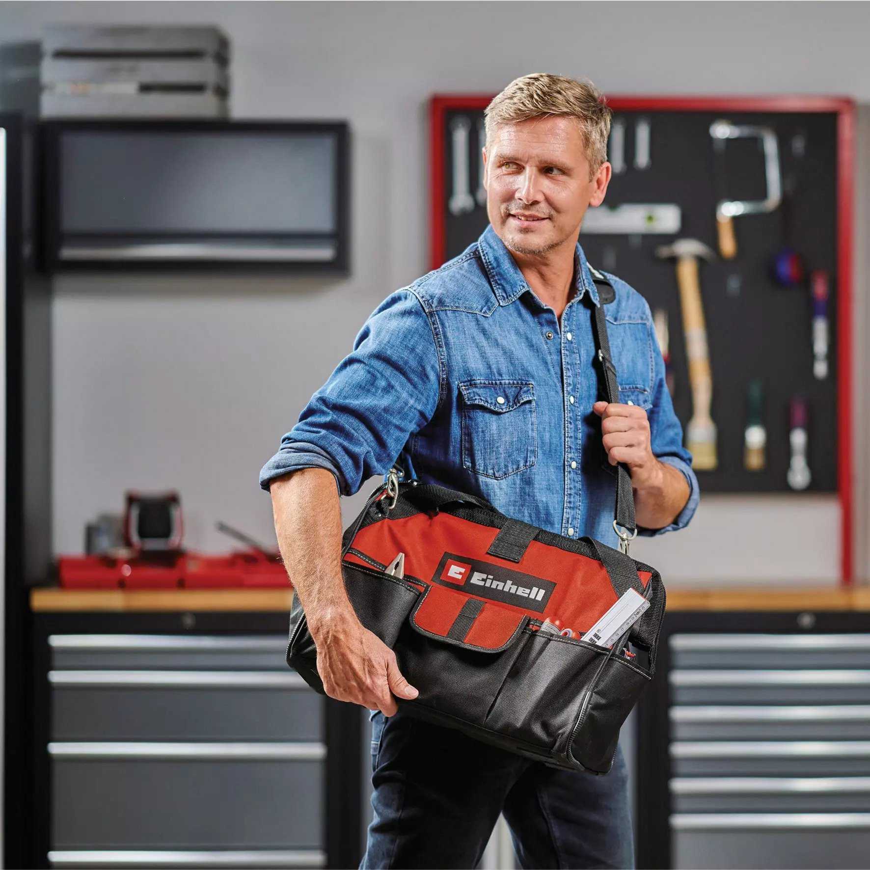 Einhell Bag 45/29 (black/red) (4530074)
