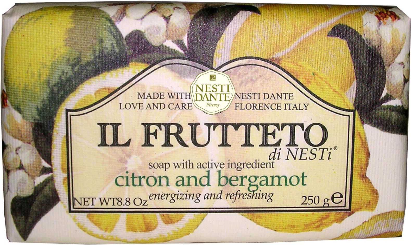 Nesti Dante Il Frutteto Lemon and Bergamot toilet soap 250g