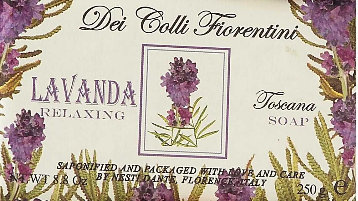 Nesti Dante Dei Colli Fiorentini Lavanda Relaxing Bar Soap 250g