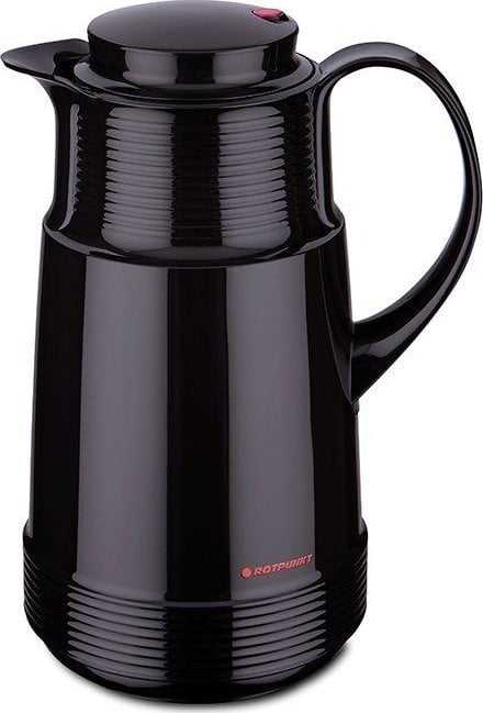 ROTPUNKT Ristretto 1L Matte Black Thermal Carafe