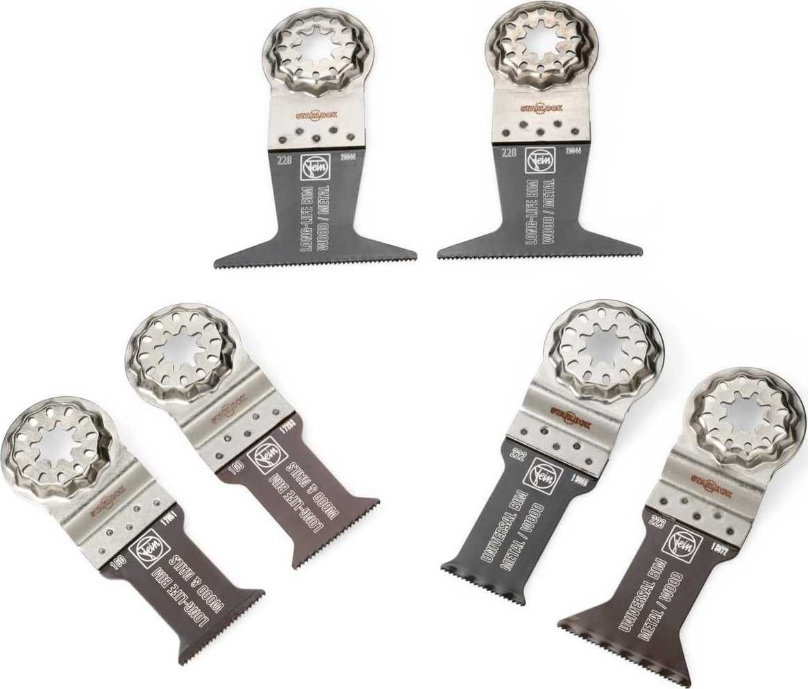 FEIN E-Cut Starlock Best of Saw Blades for Wood AND Metal