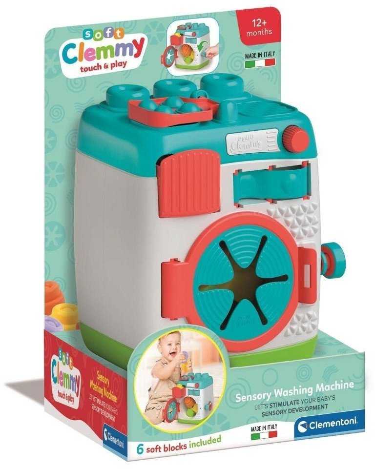 Clementoni Clemmy Sensory Washing Machine AND amp; Block Sorter 17582