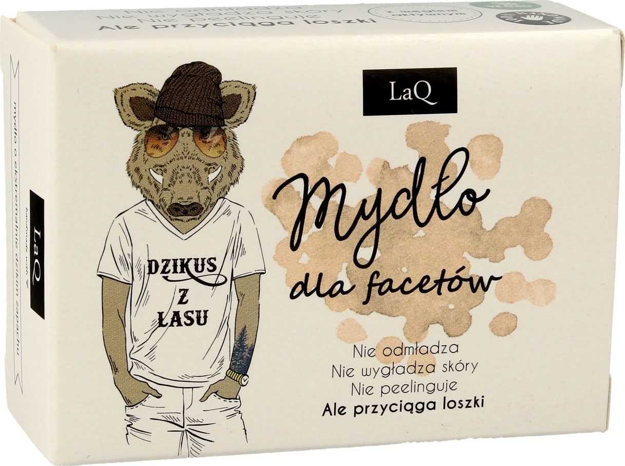 LaQ Dzikus z Lasu men's bar soap, 85ml