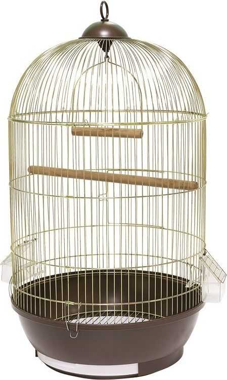 Panama Pet Birdcage 40x40x70 cm gold/brown