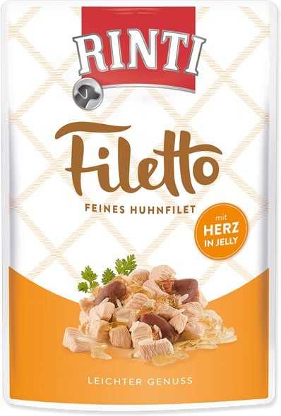 RINTI 100g pouch Chicken Heart, Poultry