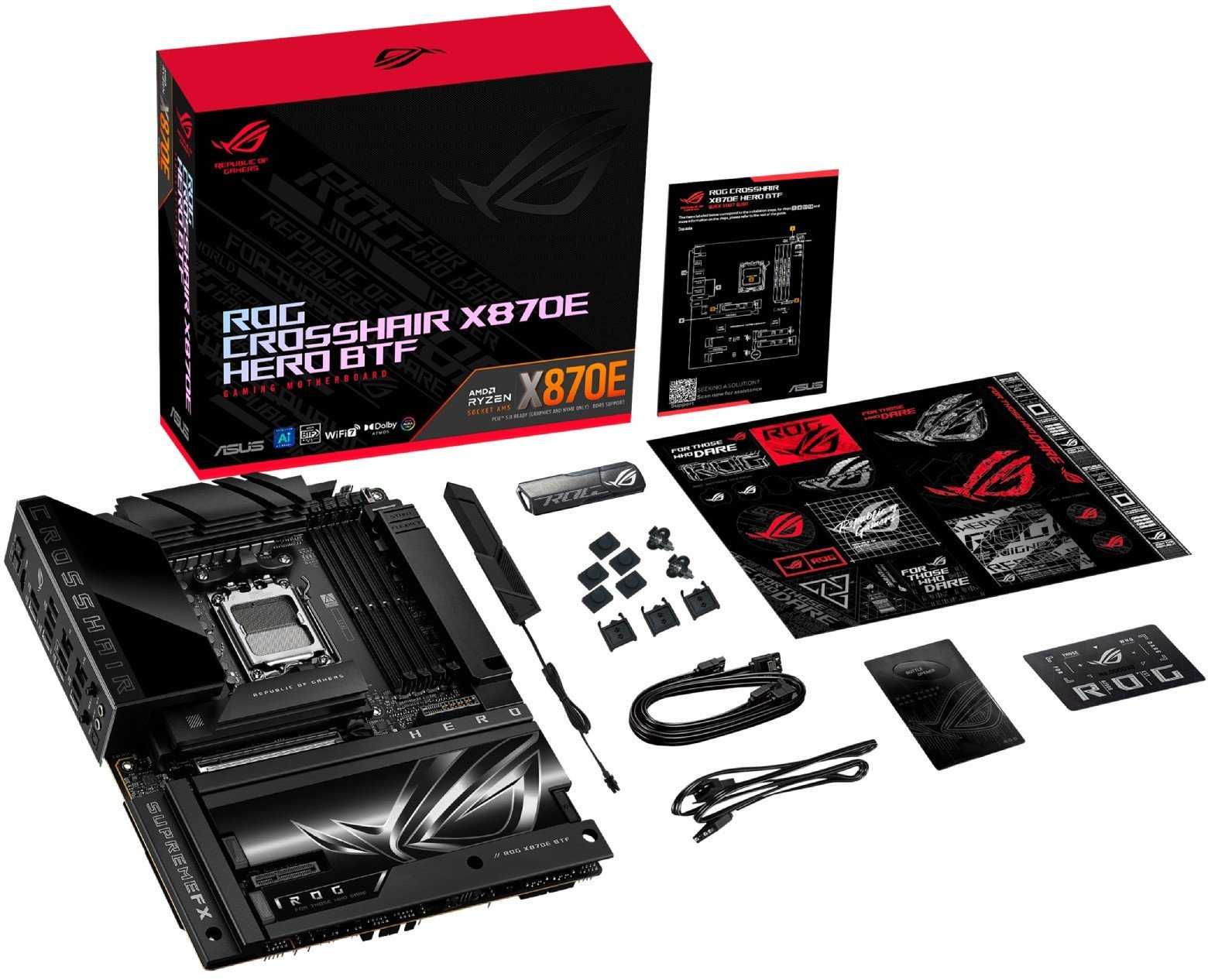 ASUS ROG Crosshair X870E HERO BTF