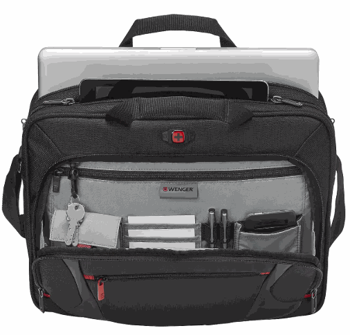 Wenger 15.6" Briefcase, Black
