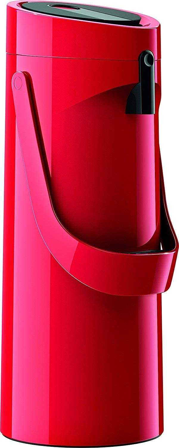 EMSA PONZA vacuum pump pitcher 1.9 liters (red (glossy), Comfort Press)