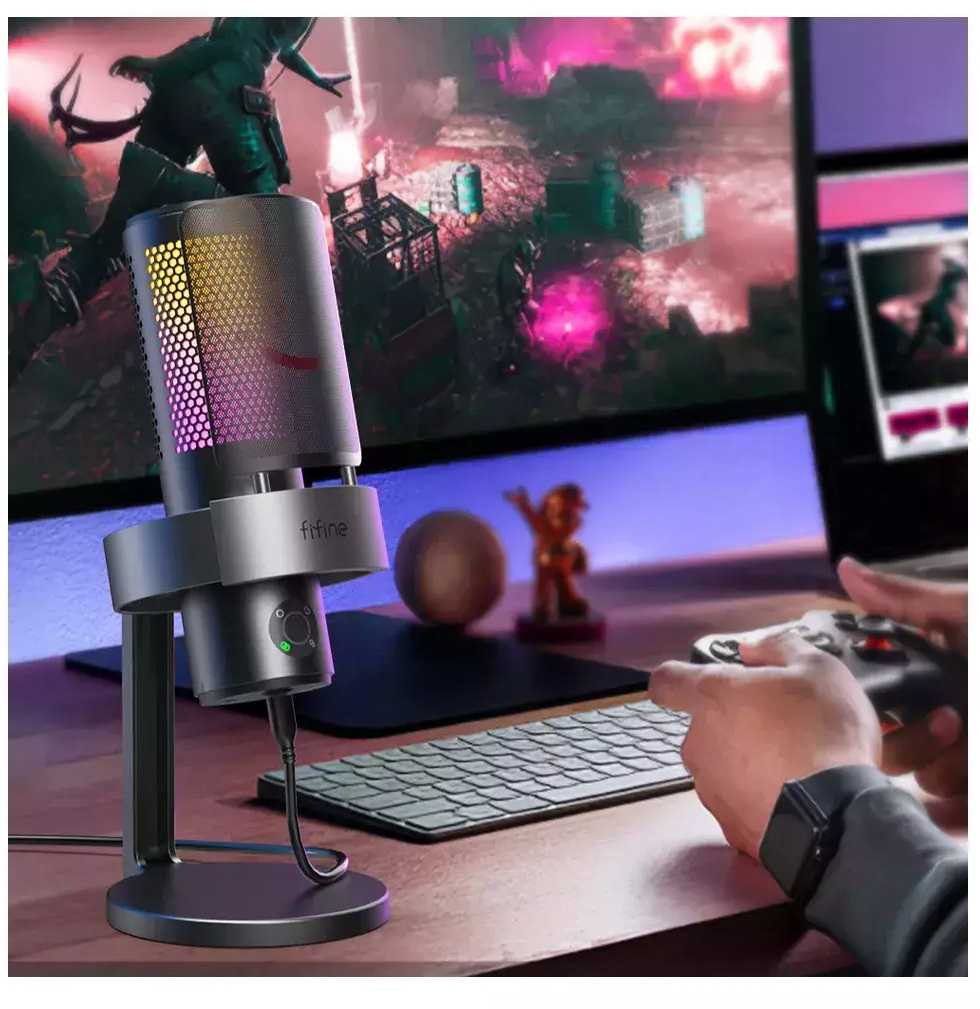 FIFINE A9 RGB Black(2)