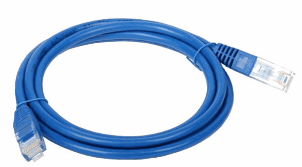 ALANTEC Patch cord U/UTP Cat.5e 1m blue