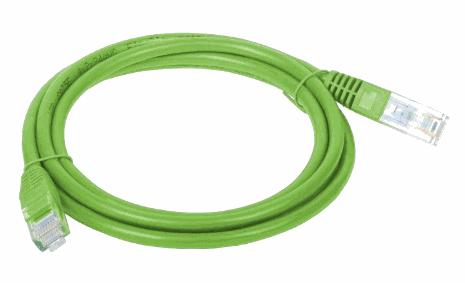 ALANTEC Patchcord U/UTP Cat.5e 0.5m green