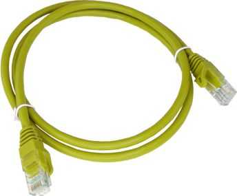 ALANTEC Patchcord U/UTP Cat.5e 0.25m yellow