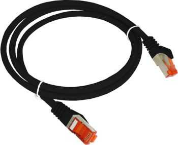 ALANTEC Patchcord F/UTP Cat.6 1m black
