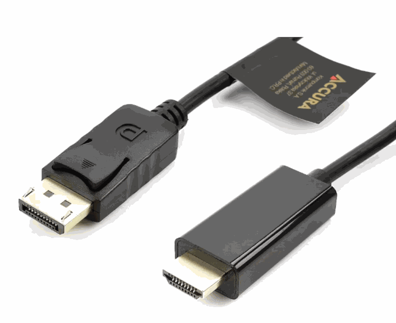 Accura DisplayPort to HDMI 3.0m
