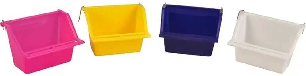FLAMINGO Bird feeder for food and water, 200 ml, 8.5x12x8.5cm