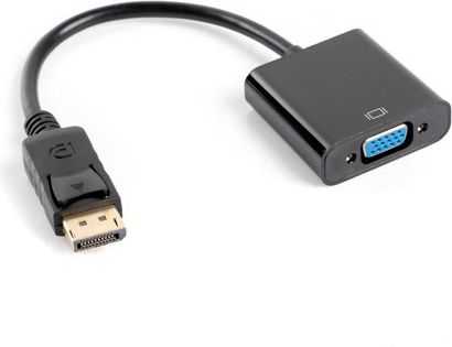 LANBERG DisplayPort 1.1 to VGA Adapter, black