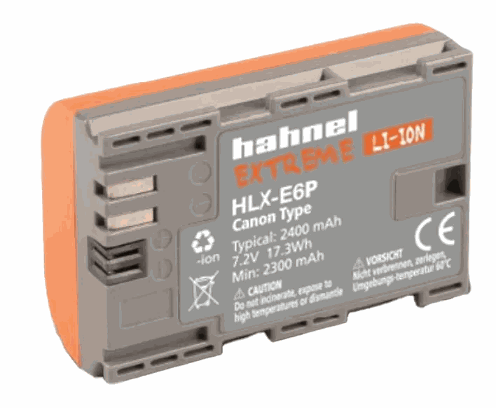 Hahnel Hähnel HLX-E6P / LP-E6P Replacement Battery, Orange