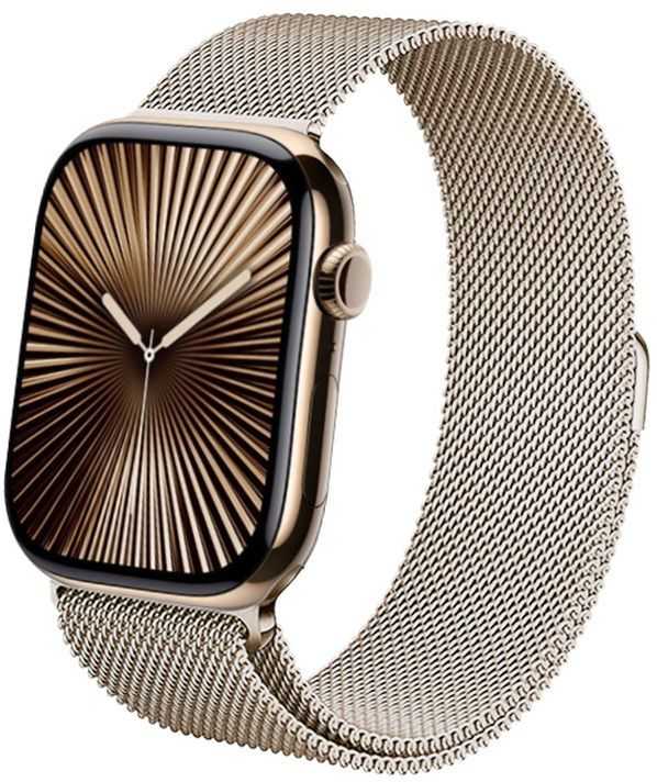 CRONG Milano Steel Apple Watch 44/45/46/49mm Champagne