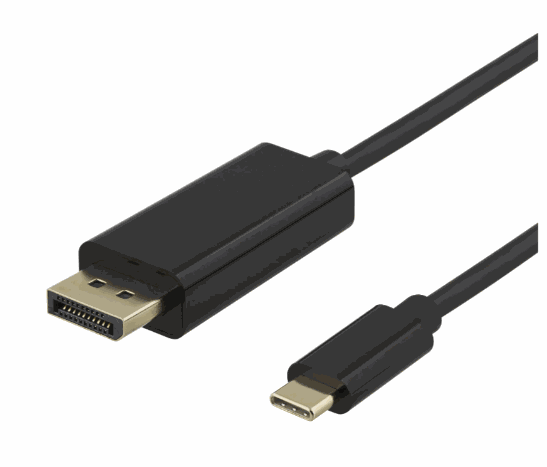 Deltaco USB-C to DisplayPort cable, 4K