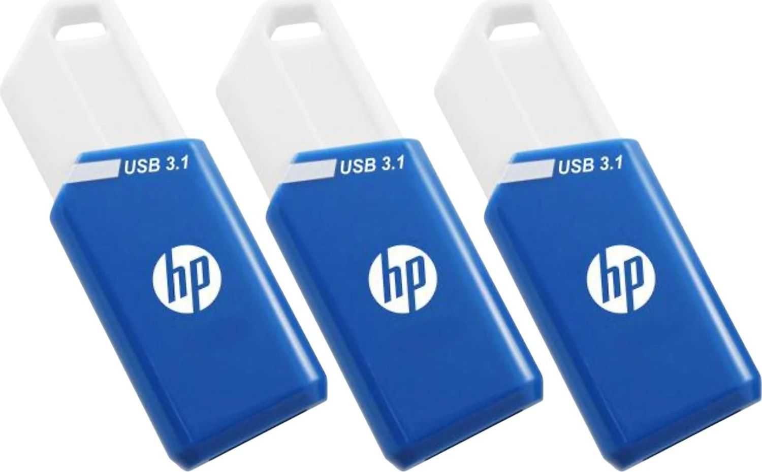 HP 128GB USB 3.1 x755w, 3 pack