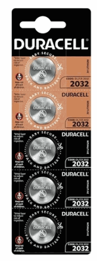Duracell CR2032 3V HSDC Li-Ion 5pcs