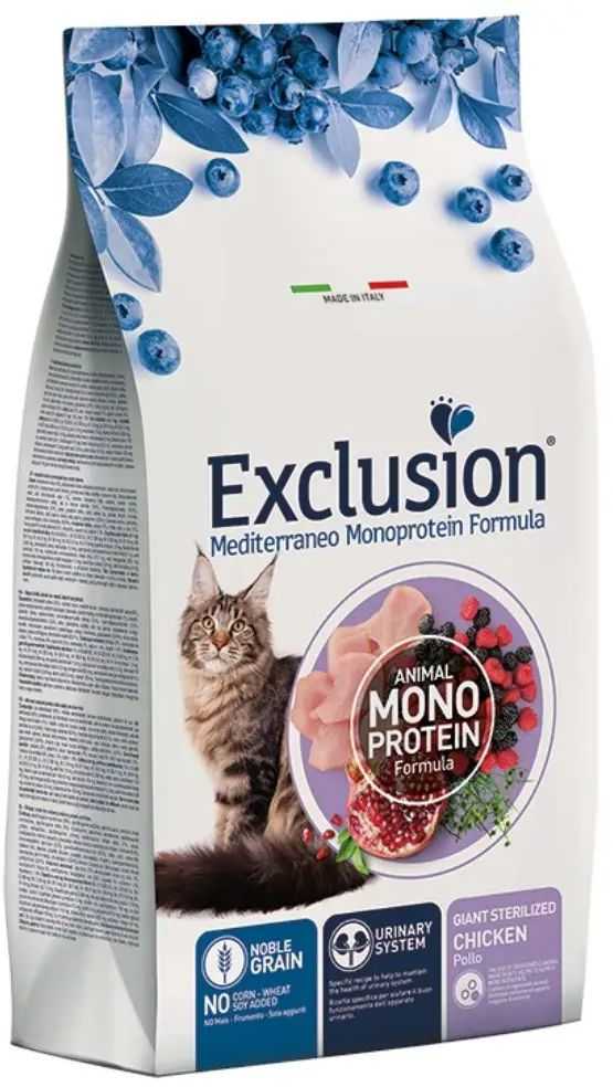 DORADO S.r.l. EXCLUSION Mediterranean Monoprotein Sterilized Adult Giant Chicken 1.5