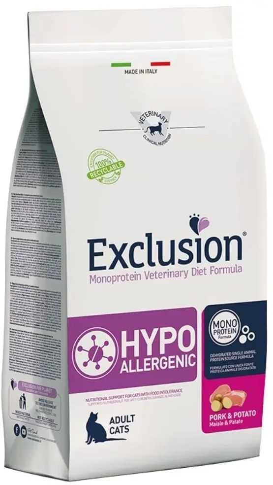 DORADO S.r.l. Exclusion Diet Cat Hypoallergenic Pork and Potatoes 1.5kg