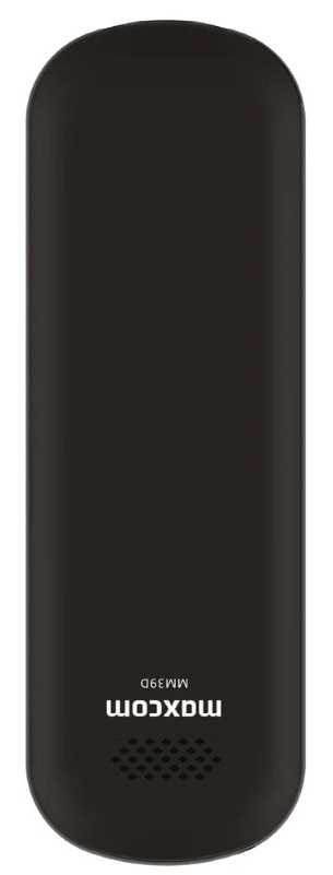 Maxcom Comfort MM39D SE 4G Black
