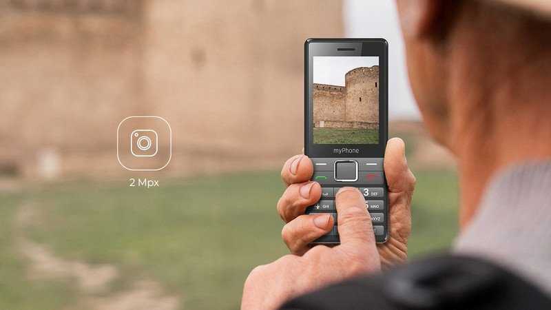 MyPhone 7340 LTE Black/Silver
