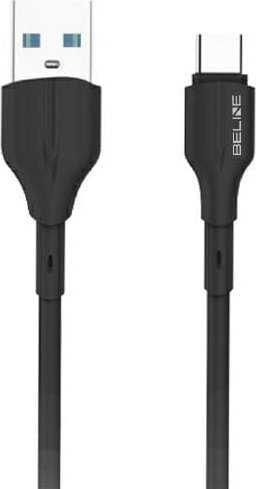 Beline Cable 25W USB-A/USB-C 1m Black